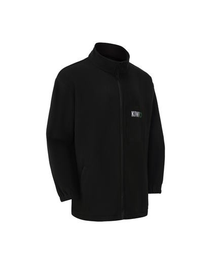 High Visibility 3-in-1 Hooded & Fleece Lined ANSI/ISEA 107-2020 Reflector Contrast Trimmed Water Resistant Black Safety Jacket [R71600]