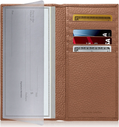 Leather Checkbook Cover