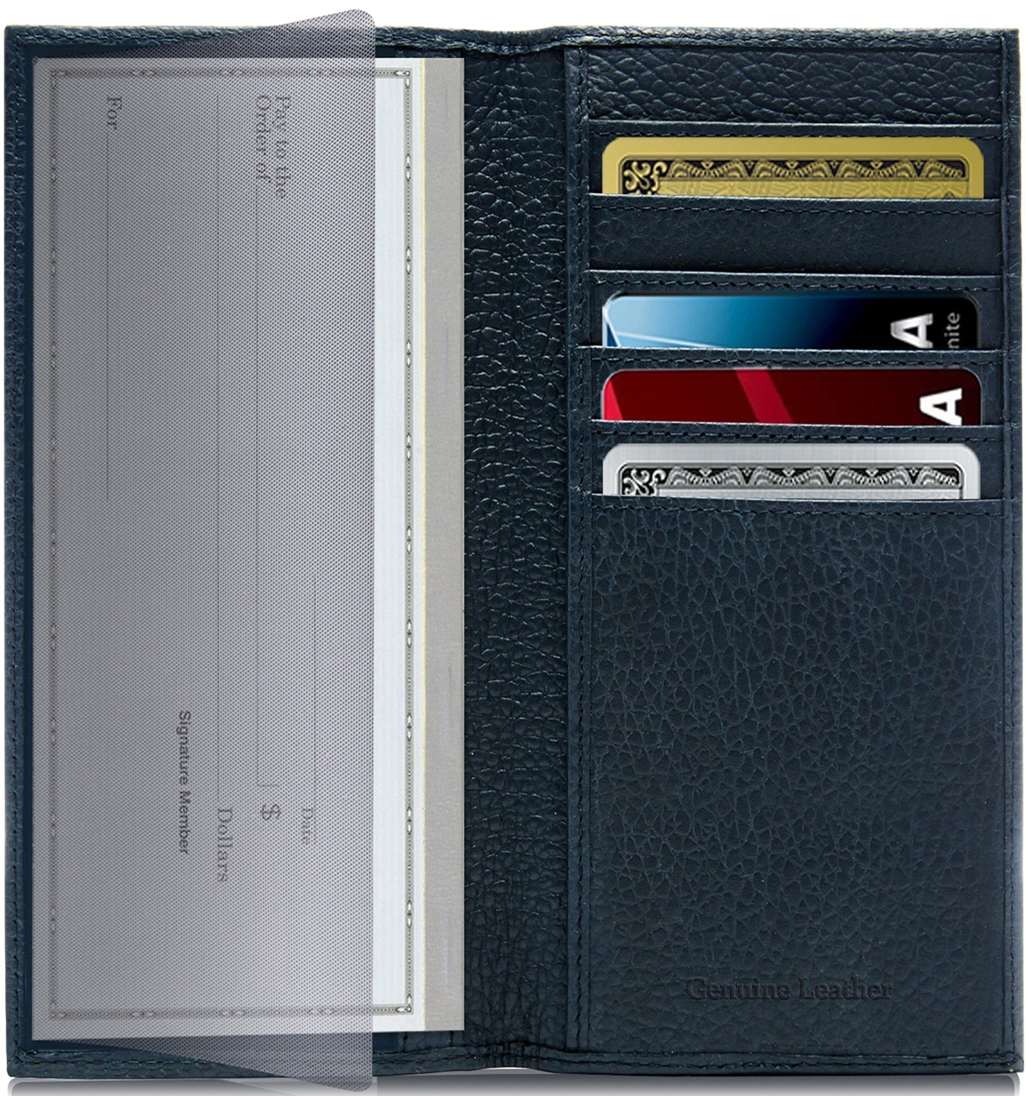 Leather Checkbook Cover