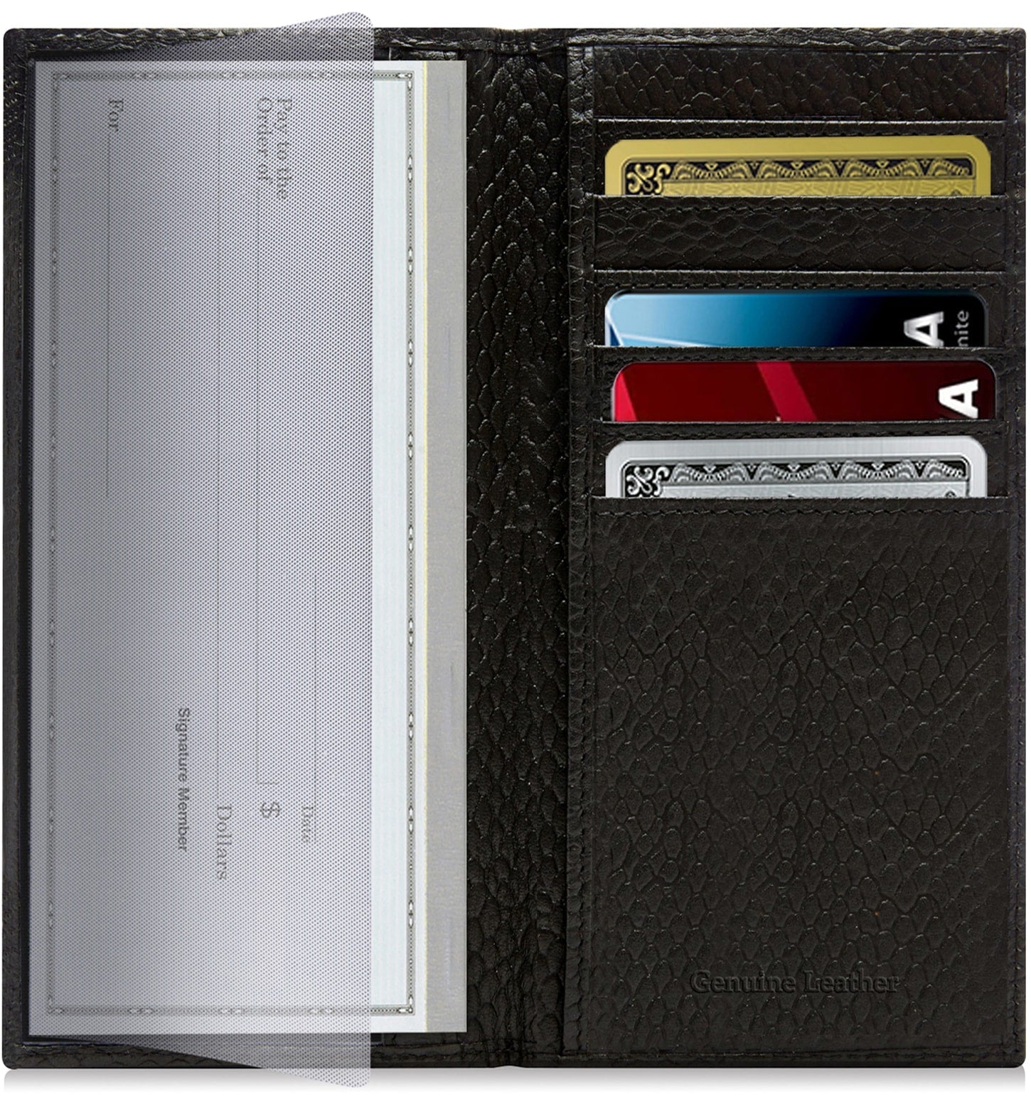 Leather Checkbook Cover