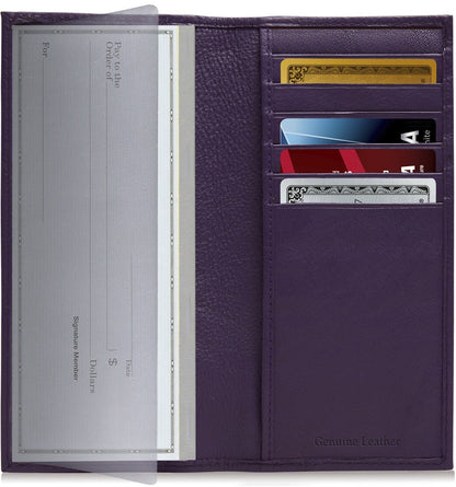 Leather Checkbook Cover