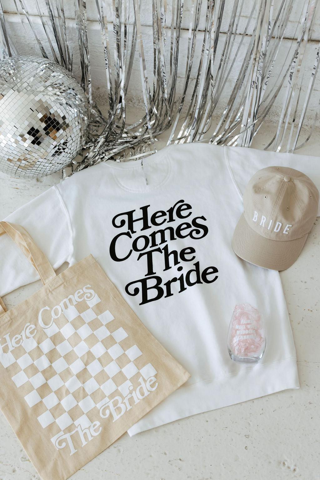 Cute Bride Lettering Baseball Hat