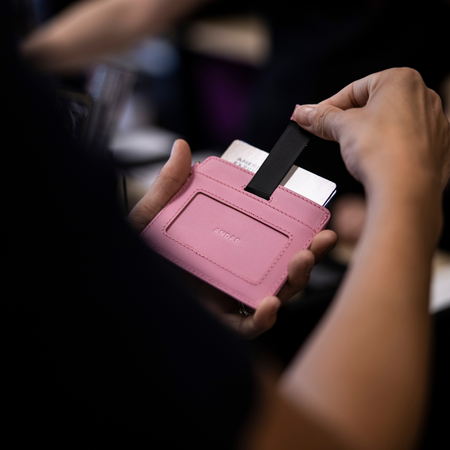 The Denner Slim RFID Leather Wallet