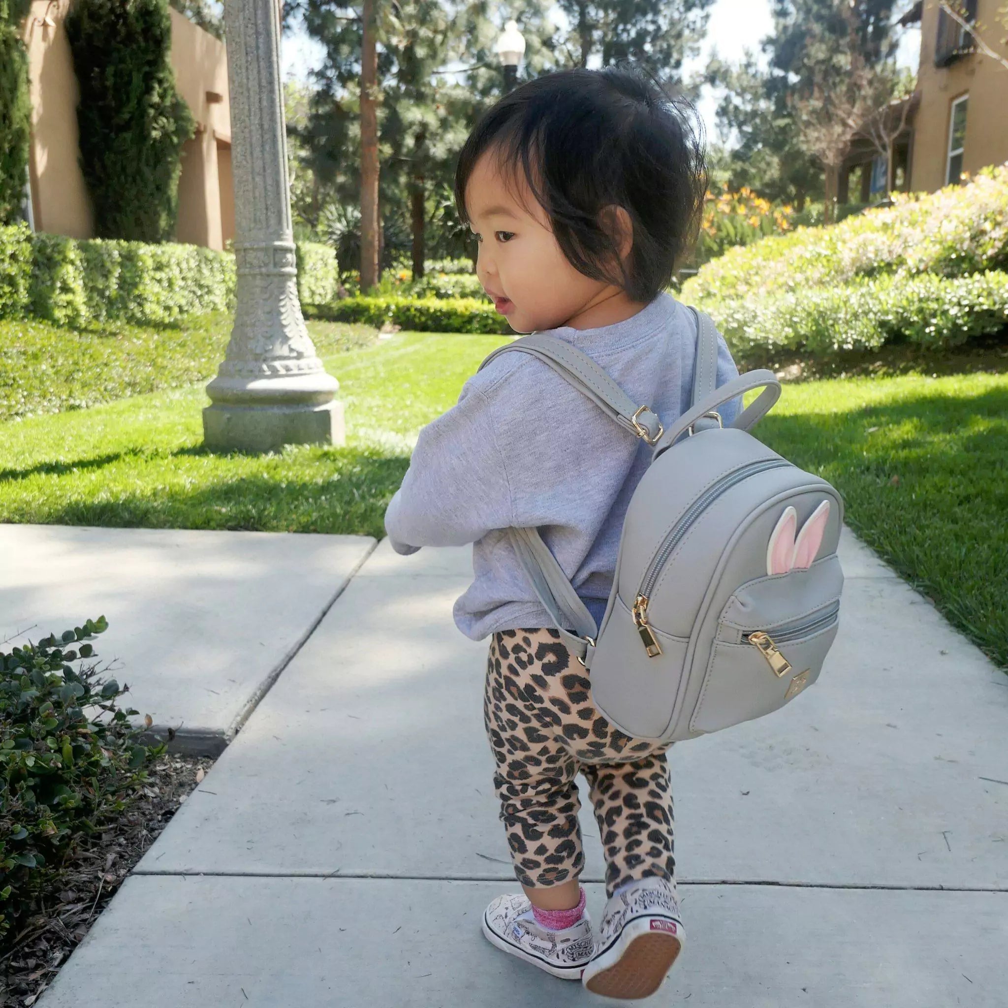 Sleepy Panda Buddy Vegan Leather Backpack