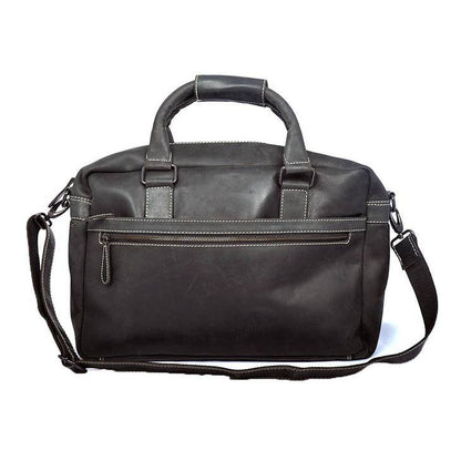 Brandon Spacious Buffalo Leather Shoulder Bag