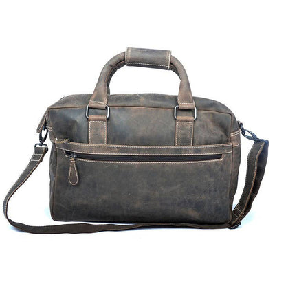 Brandon Spacious Buffalo Leather Shoulder Bag