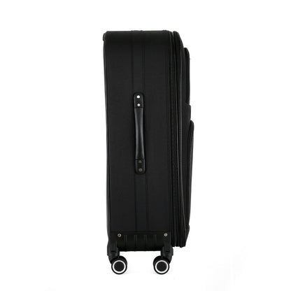 Grace Soft shell Expandable 4-Piece Spinner Luggage Set with Lock