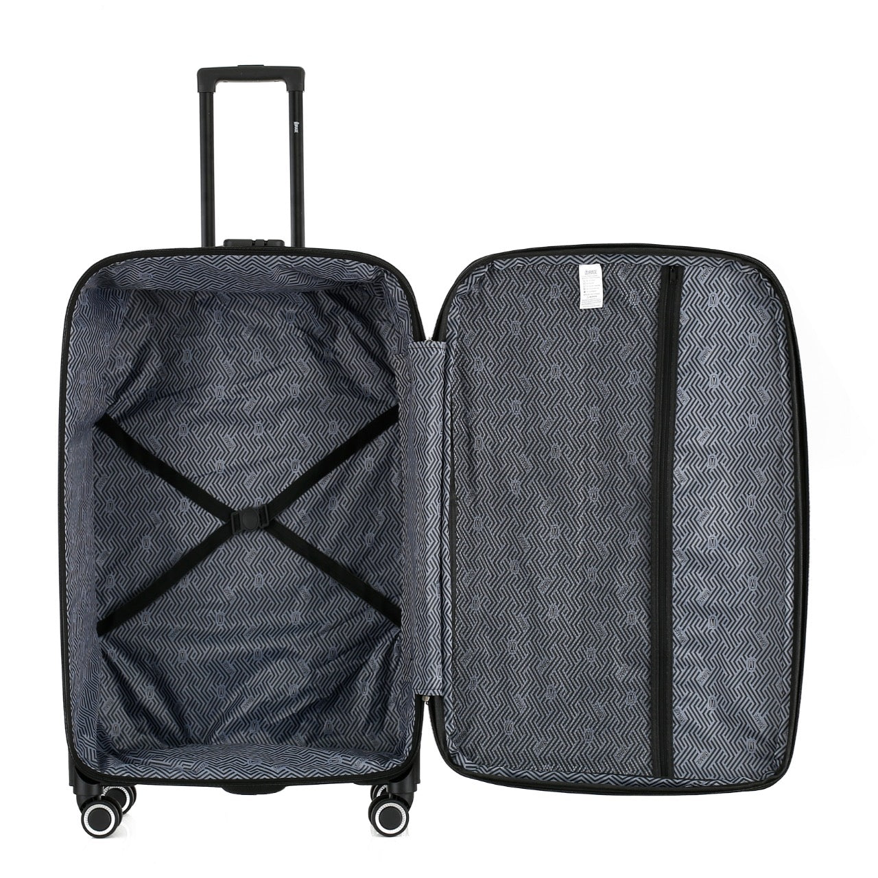 Grace Soft shell Expandable 4-Piece Spinner Luggage Set with Lock