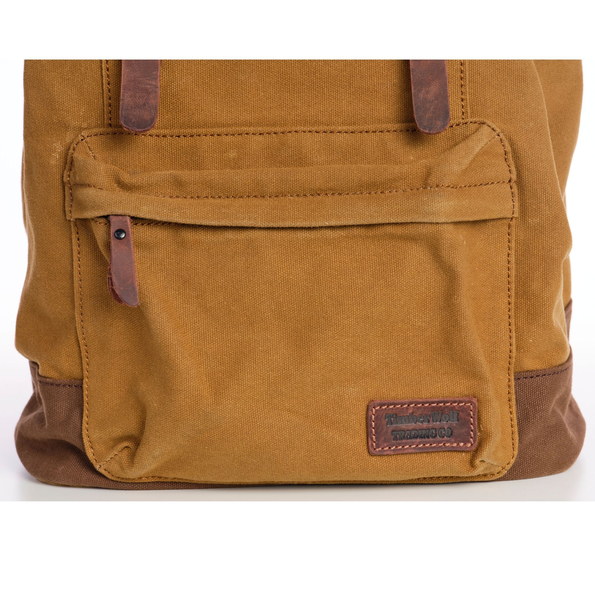 TimberWolf Daypack Vintage Canvas Backpack