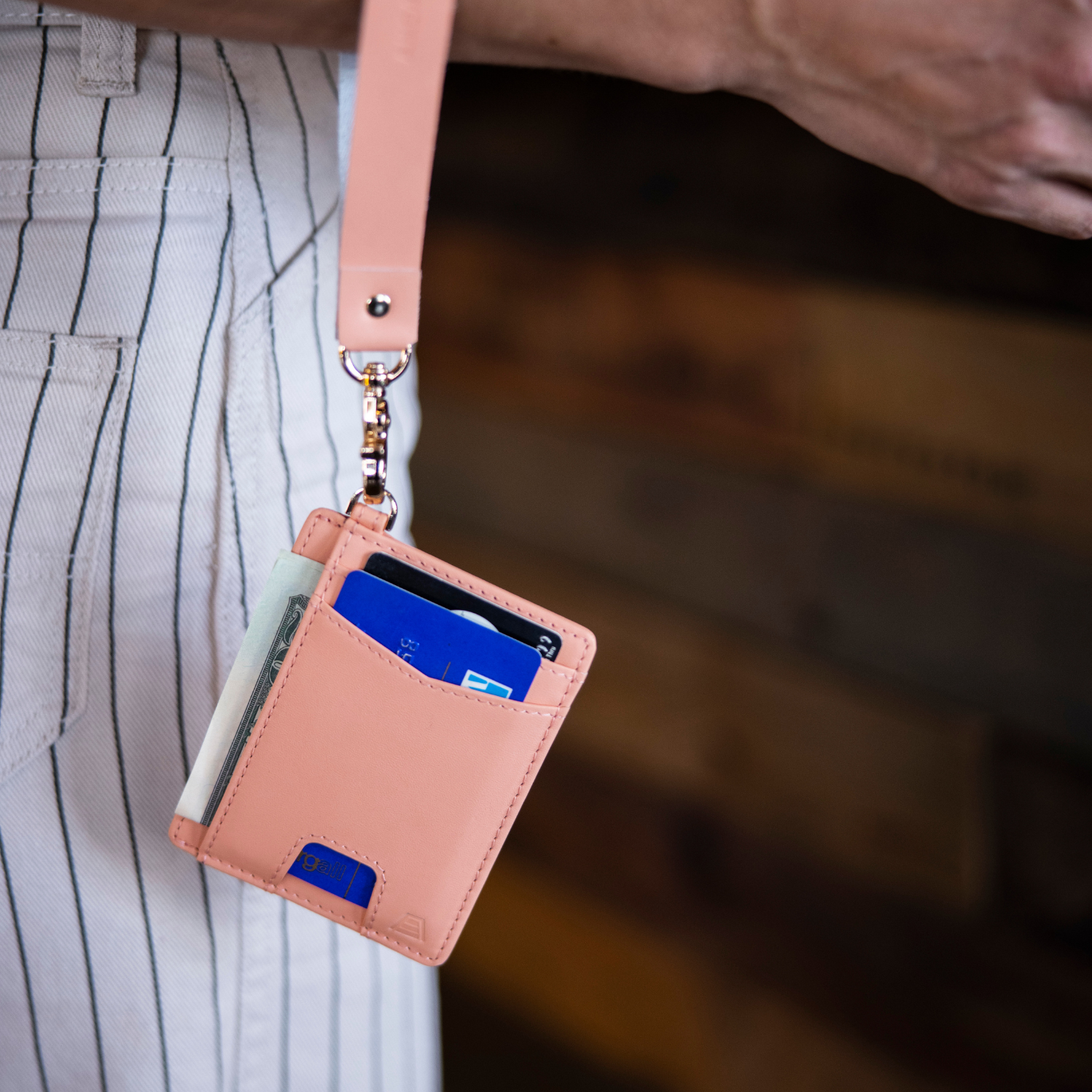 The Denner Slim RFID Leather Wallet