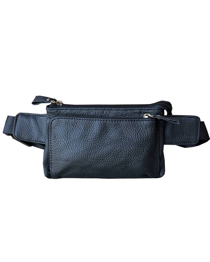 Christian Leather Sling Fanny Waist Pack