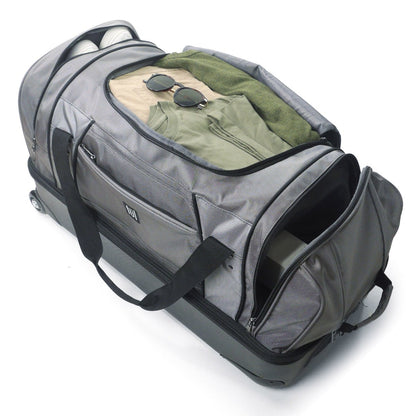 Workhorse Series 30" Split Level Grey FŪL Rolling Duffle Bag