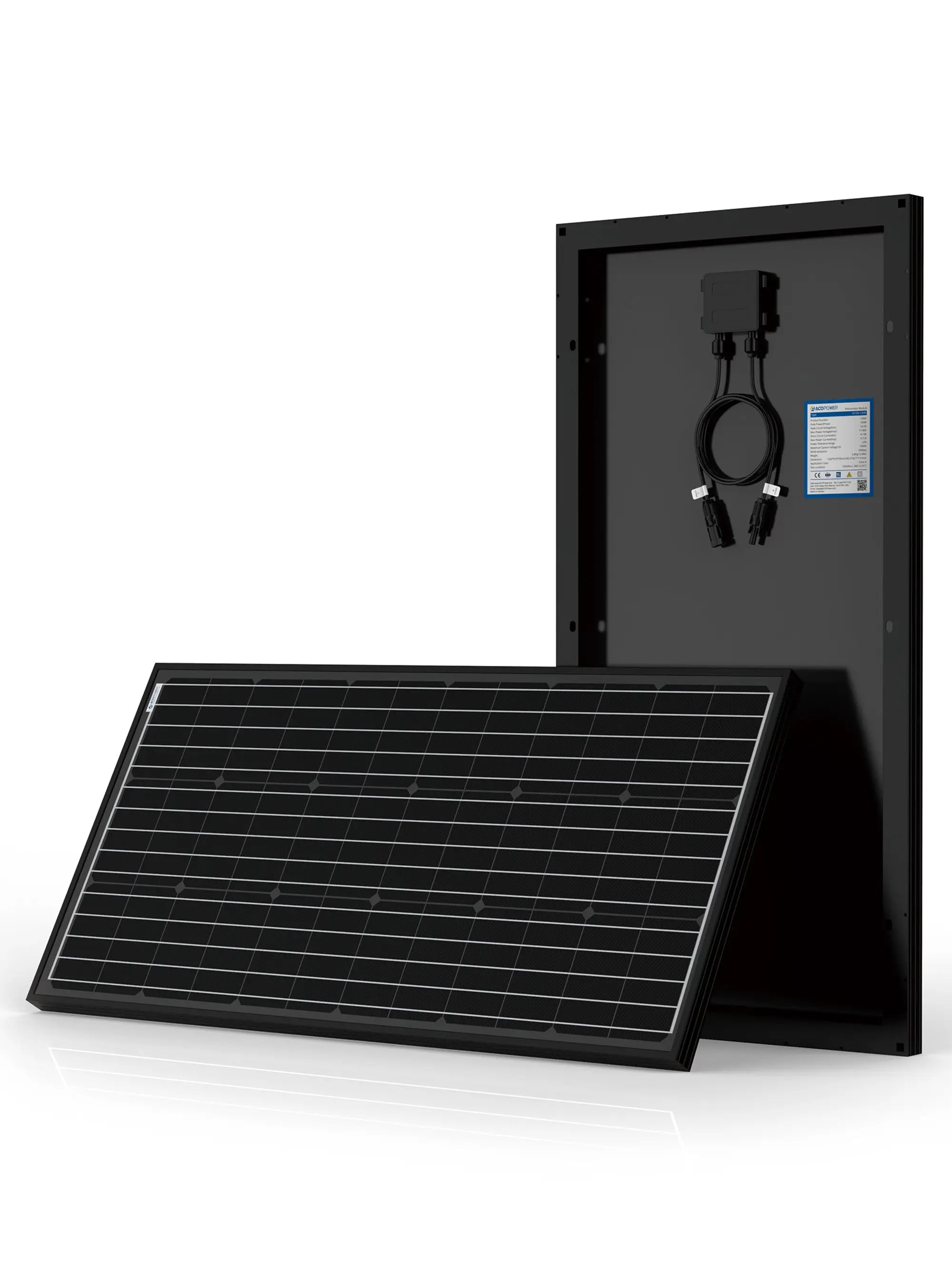 ACOPOWER 100 Watts Mono Solar Panel