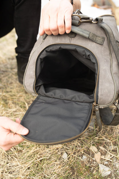 45L Canvas Weekender Bag