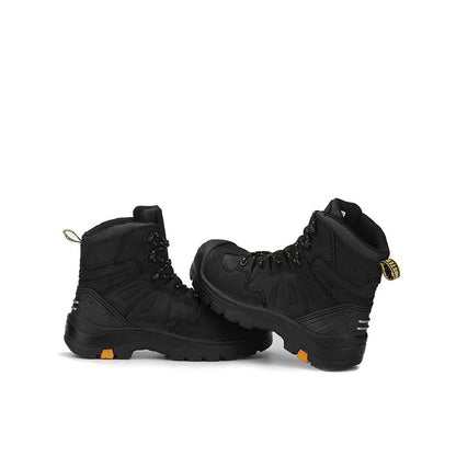 Woodland Black 6 inch Composite Toe Leather Work Boots AK609