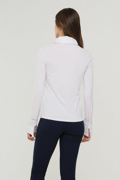 Alida Button Down Poplin Shirt