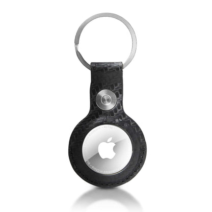 Leather Air Tag Keychain