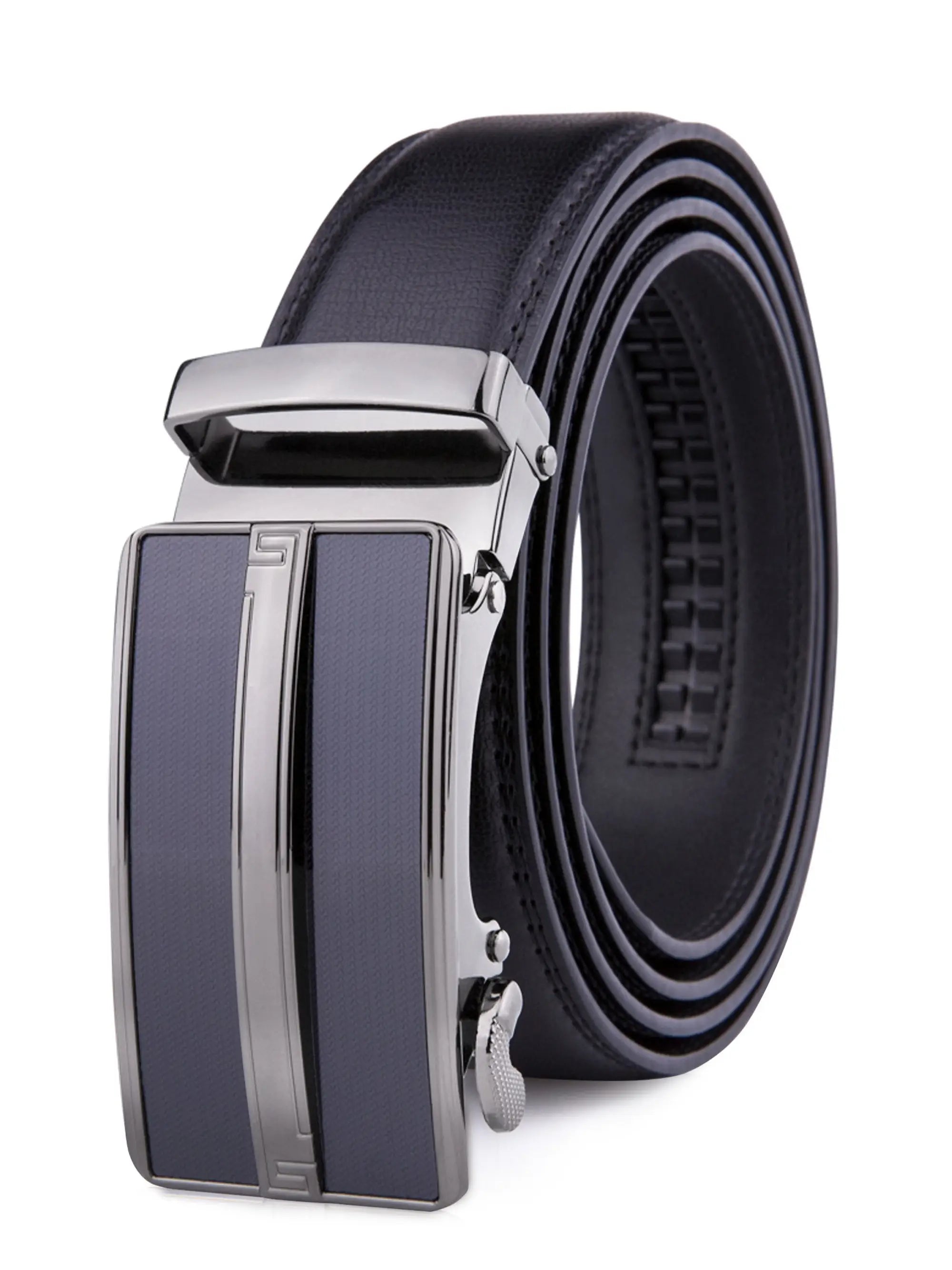 Microfiber Leather Ratchet Belt