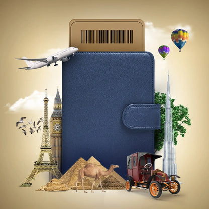 Vegan Leather Passport Holder