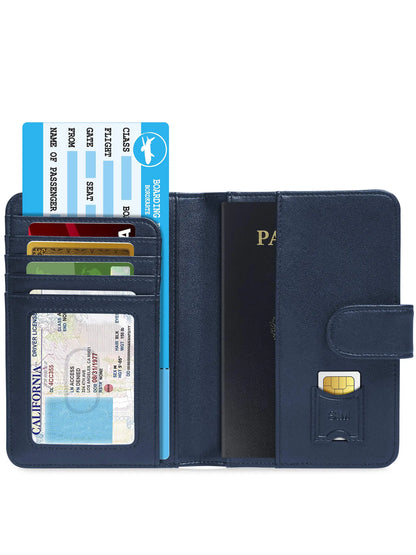 Vegan Leather Passport Holder