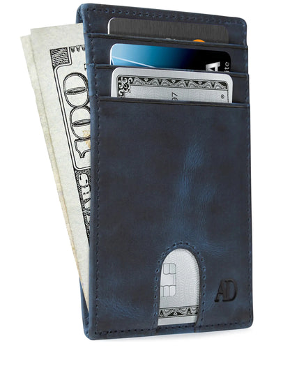 Slim RFID Leather Cardholder