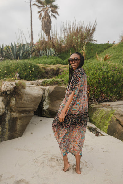 Actius Caftan Kaftan Dress in Taj