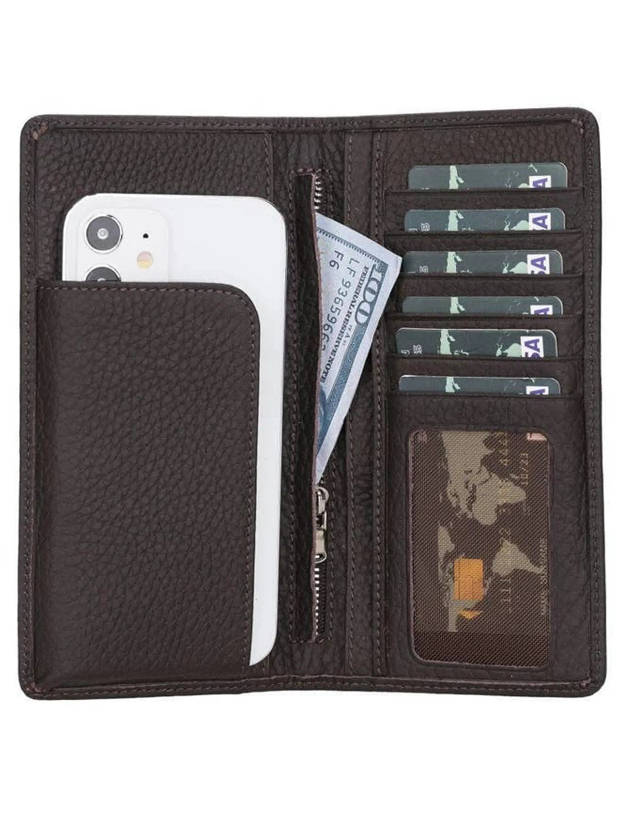 Adam Men's Universal Leather Wallet