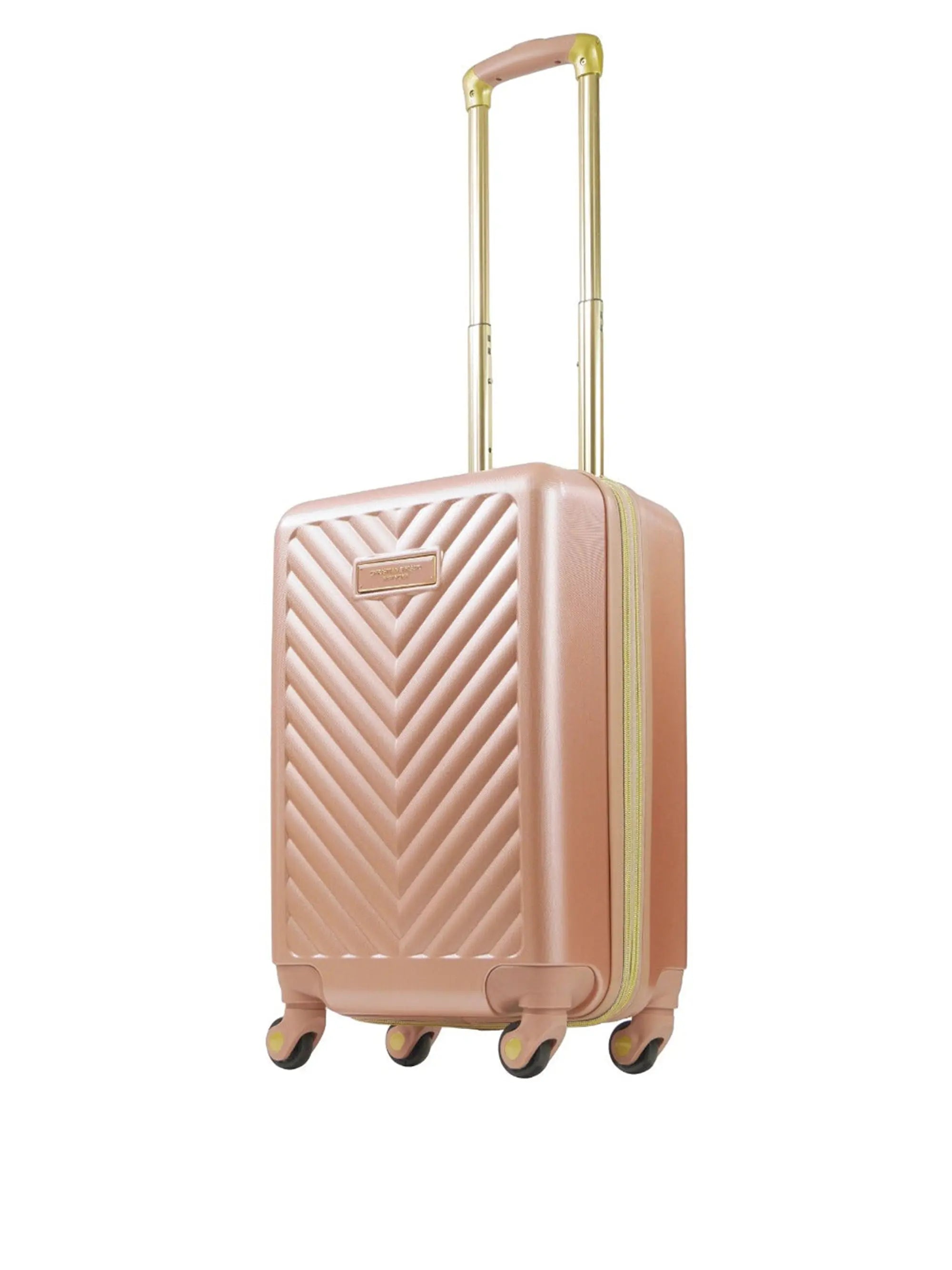 Addie 22" Hardside Spinner Luggage, Rose Gold