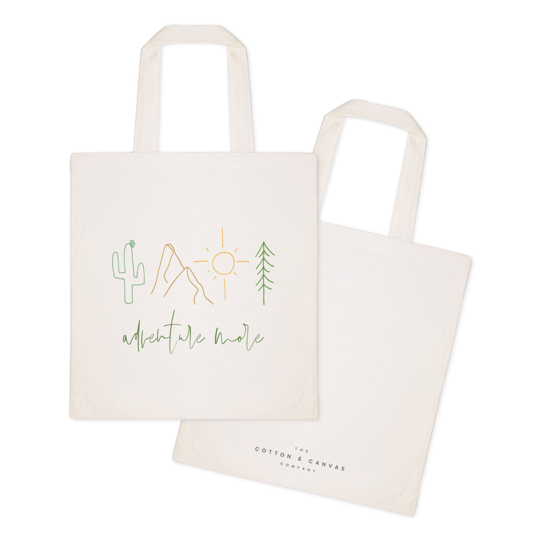 Adventure More Cotton Canvas Tote Bag