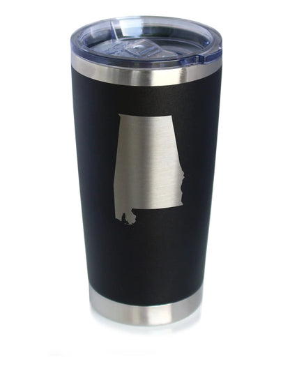 Alabama State Outline - 20 oz Coffee Tumbler