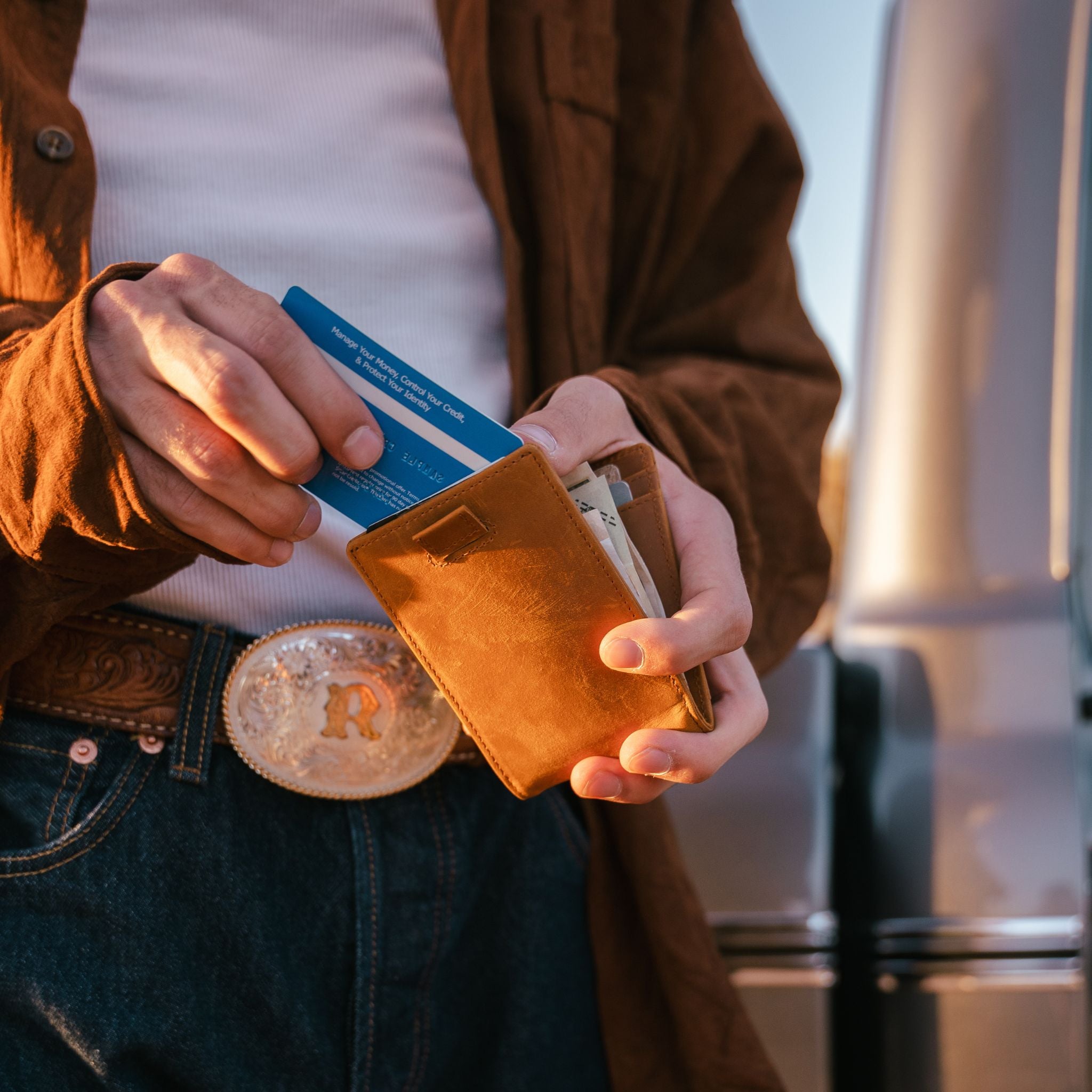 The Apollo – Men's Slim RFID Bifold Wallet