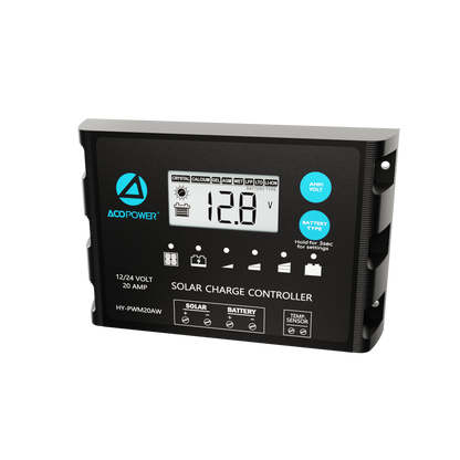 ACOPOWER ProteusX 20A PWM Charge Controller