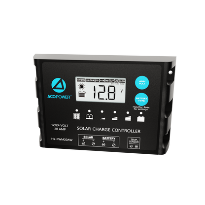 ACOPOWER ProteusX 20A PWM Charge Controller