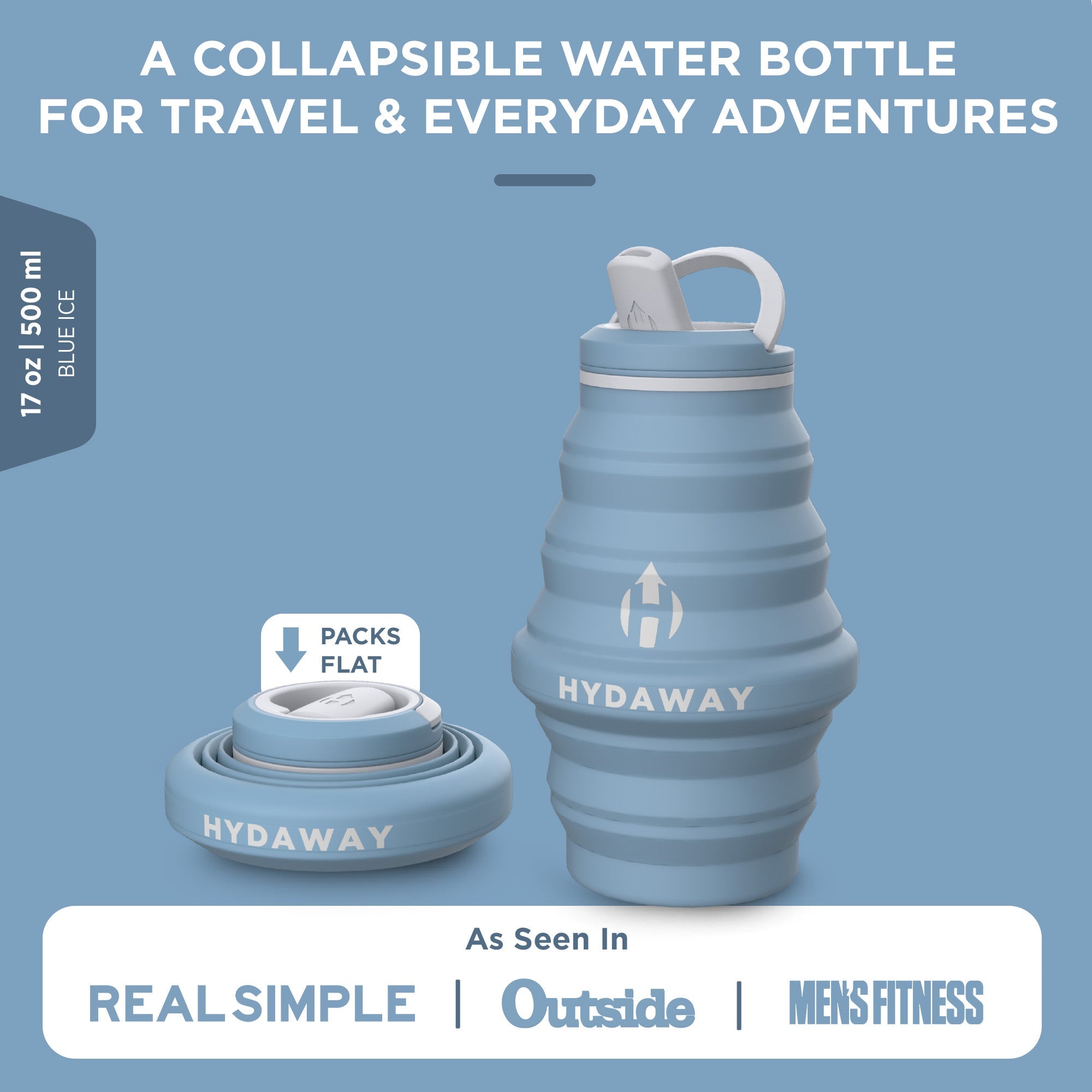 Collapsible Water Bottle | 17oz