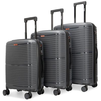 Trencher 3 Piece Expandable Tough Luggage Set