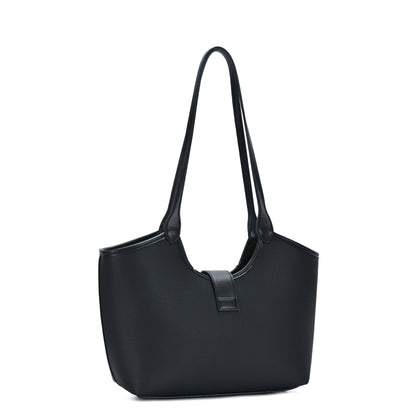 The Devina Vegan Leather Tote Bag