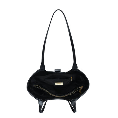 The Devina Vegan Leather Tote Bag