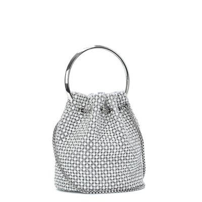 The Zafira Rhinestones & Pearls Evening Bag