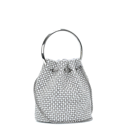 The Zafira Rhinestones & Pearls Evening Bag
