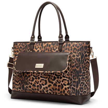 Leopard Lux 30L Weekender Duffel Bag