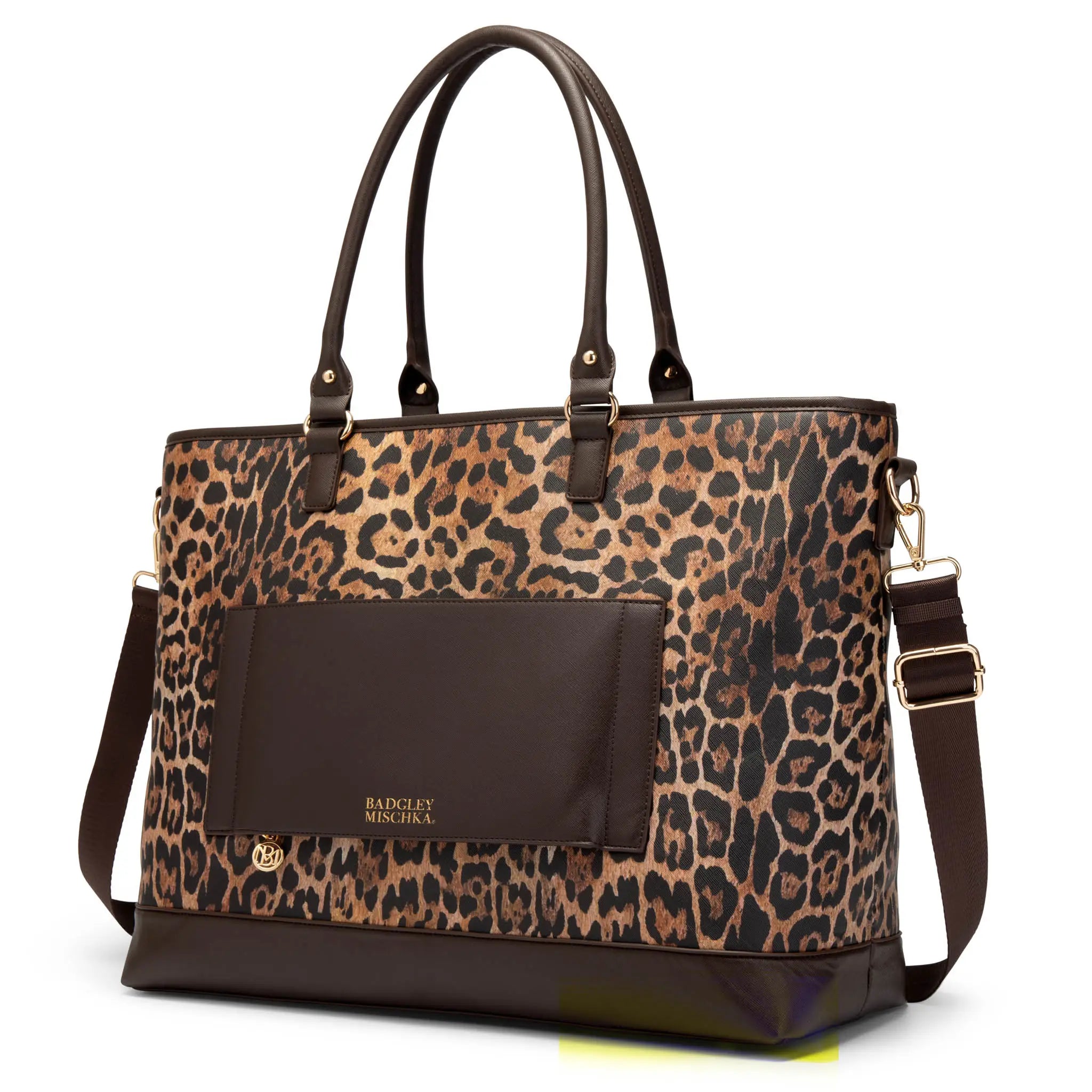 Leopard Lux 30L Weekender Duffel Bag
