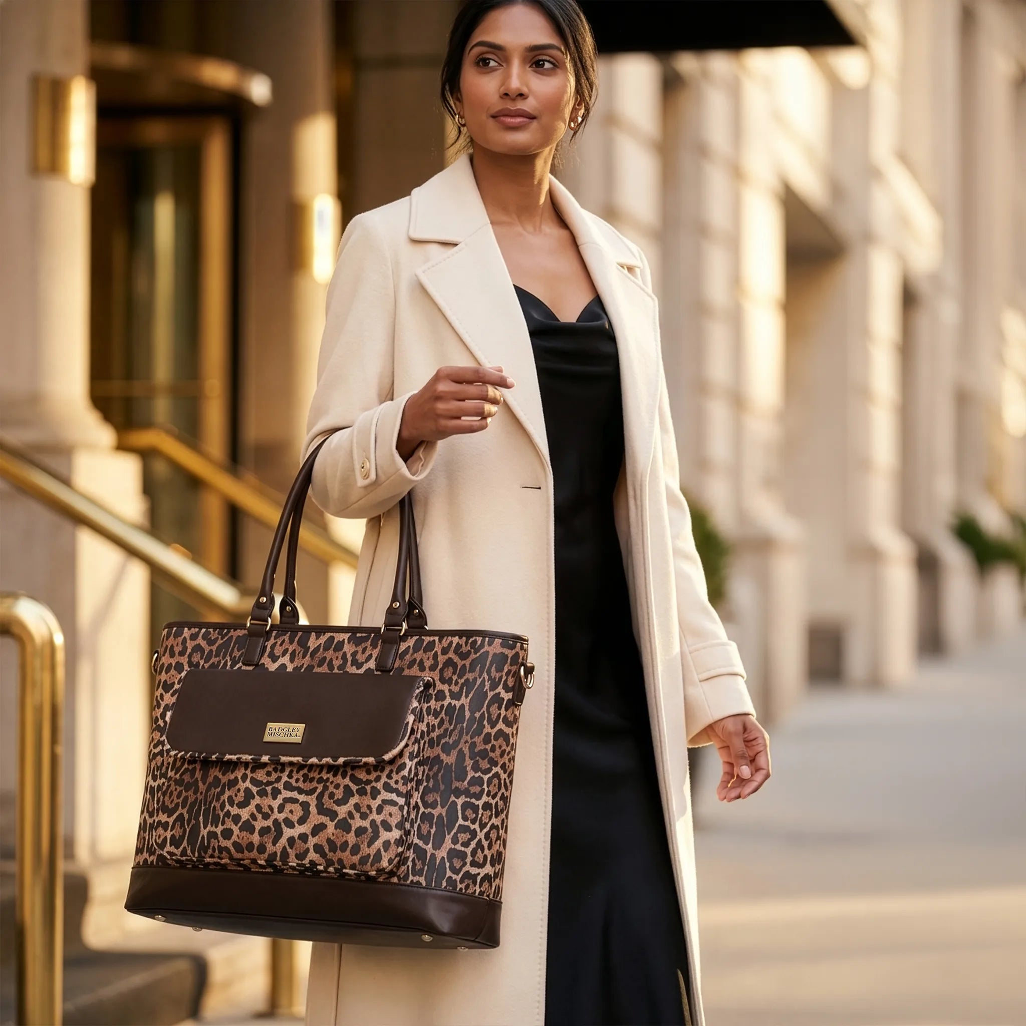 Leopard Lux 30L Weekender Duffel Bag