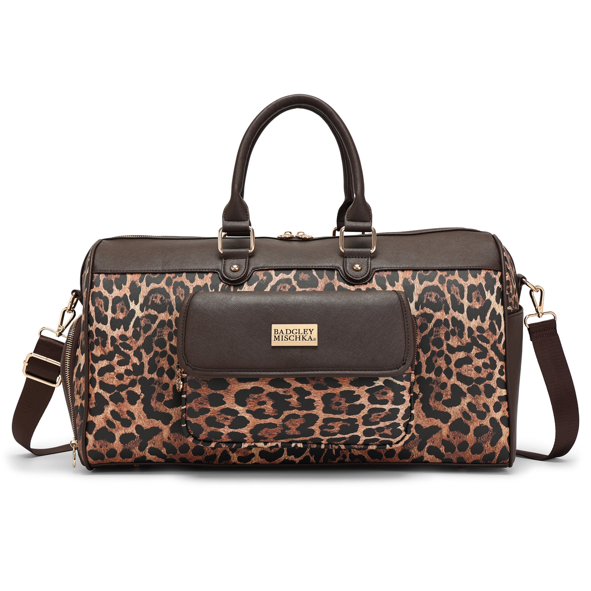 Leopard Lux 33L Duffel Bag for Women