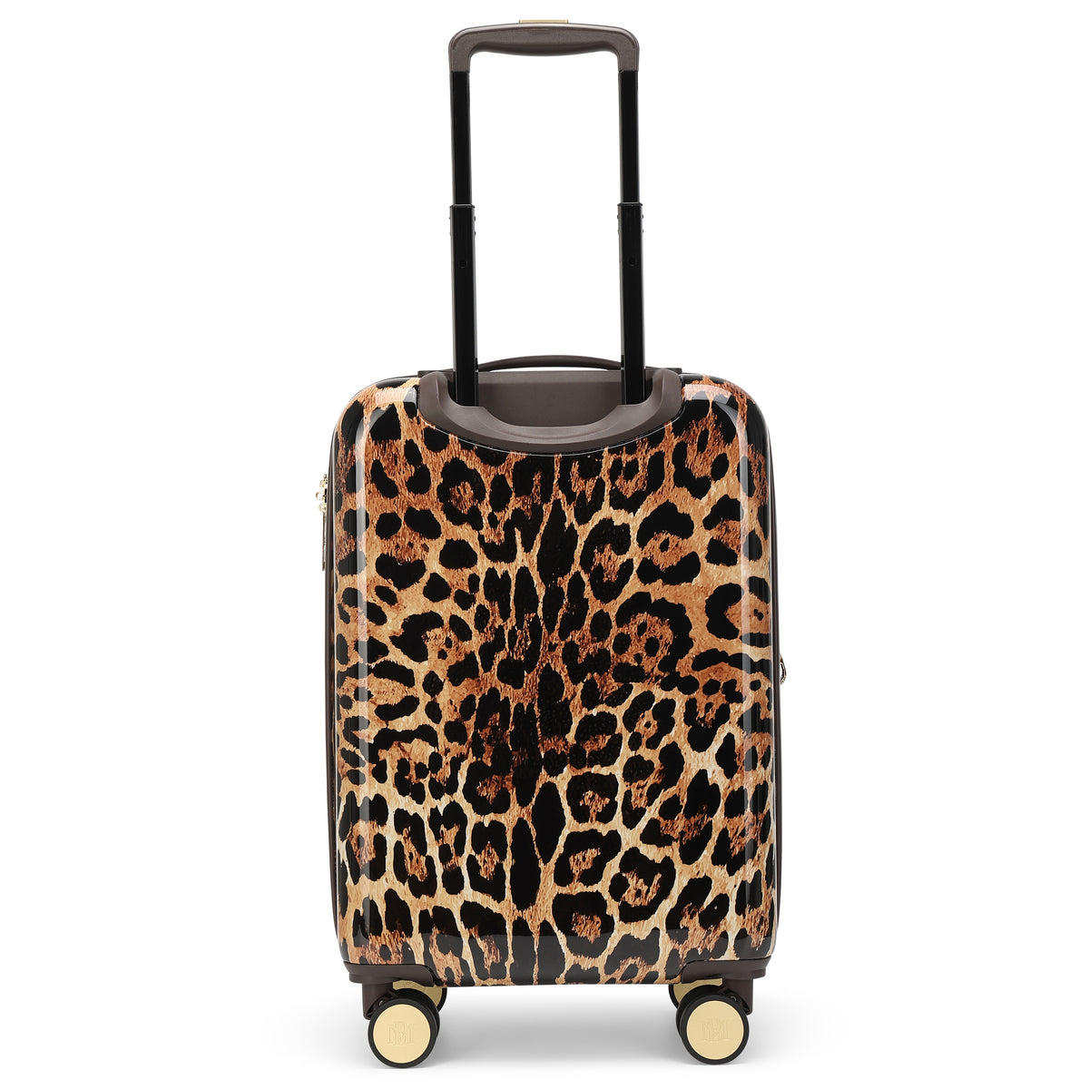 Leopard Lux Expandable Retro 20" Carry-on Suitcase