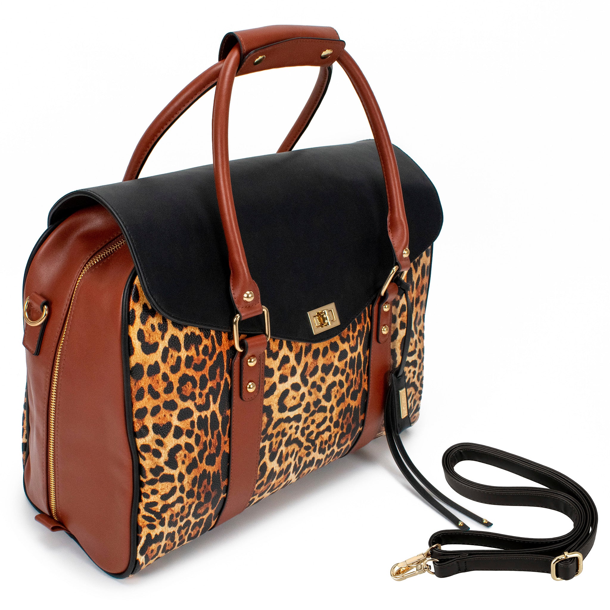 Leopard Luggage Set | Weekender | Sling Bundle