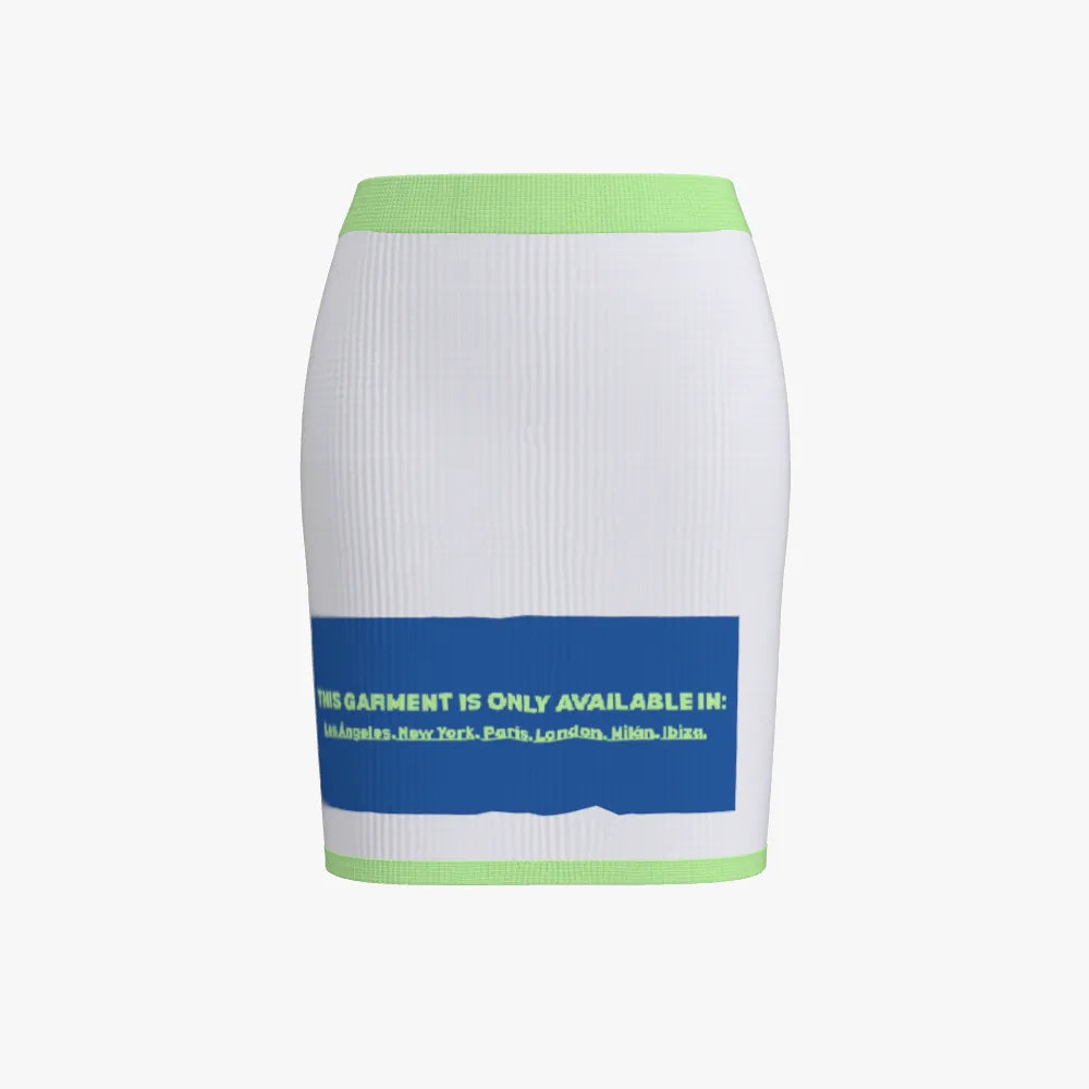 BYMANYC ® NY "Meatpacking" Eco Mini Skirt Recycled