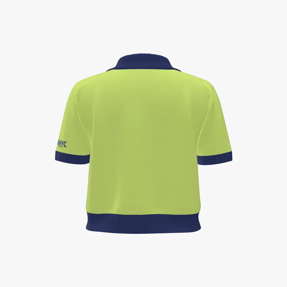 BYMANYC ® NY "Nolita" Eco Cropped Polo Recycled