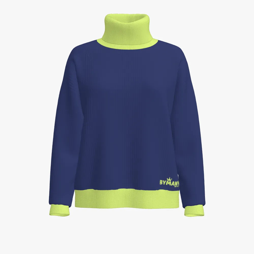 BYMANYC ® New York CHELSEA Recycled Viscose Nylon Cowlneck Pullover