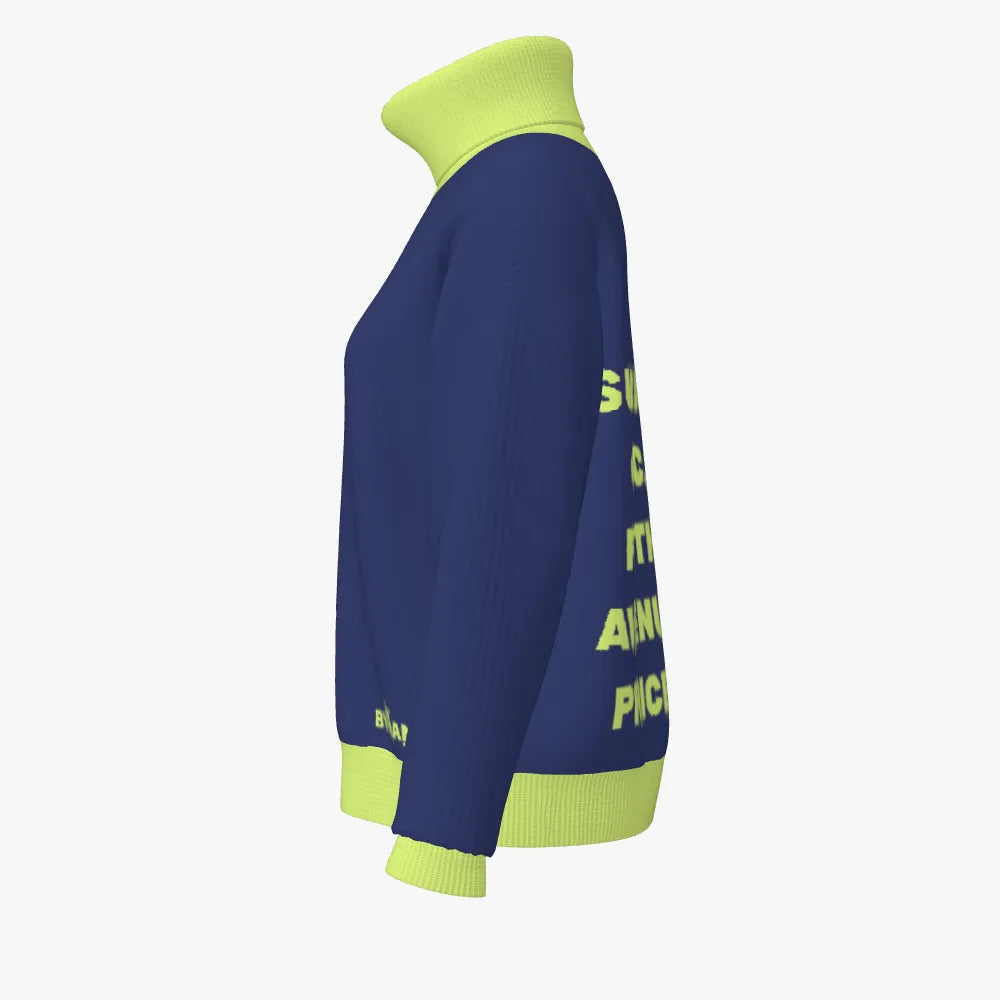 BYMANYC ® New York CHELSEA Recycled Viscose Nylon Cowlneck Pullover