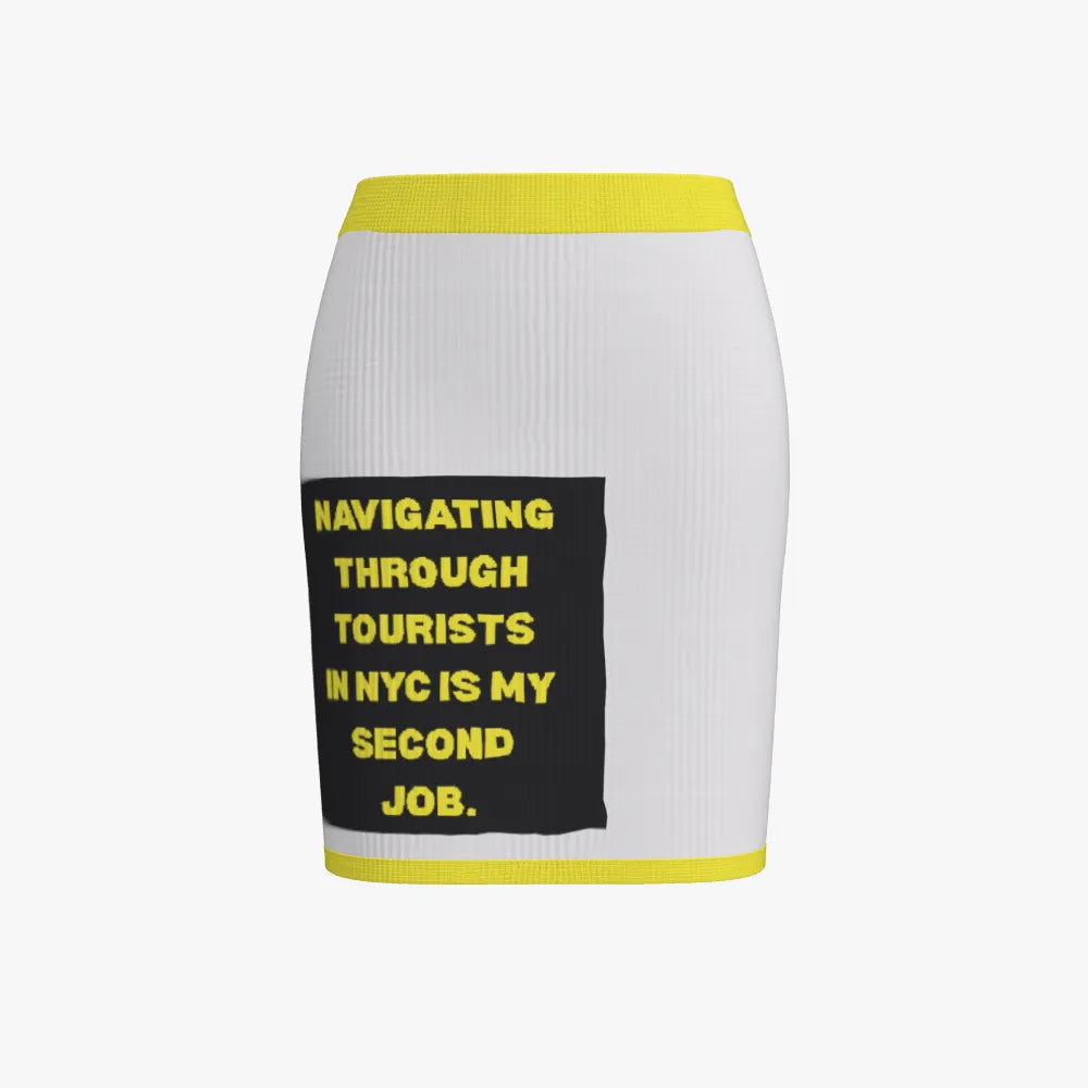 BYMANYC ® New York CITYSCAPE Eco Mini Skirt